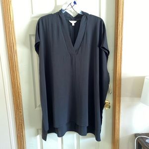 Terra & Sky Woven Tunic 4X - Black